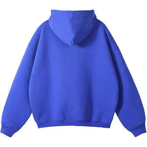 Sweat à capuche surdimensionné personnalisé, thermique, pour homme, style streetwear, coupe ample, avec logo et design personnalisés, OEM. - Product Image 5