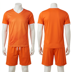 Uniforme de hockey sur gazon en polyester interlock 180 GSM de qualité supérieure, panneaux géométriques marron, logo personnalisé par sublimation - Product Image 3