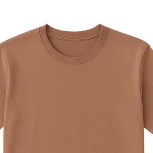 เสื้อยืดผู้ชายไซส์ใหญ่ ผ้าฝ้าย 100% หนา 180 GSM คอกลม แบบเรียบ ย้อมสี ไม่ยับ ไม่เป็นขุย พร้อมสกรีนลายตามสั่ง รุ่นปี 2026 - Product Image 2