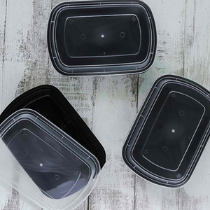 Takeaway Meal Prep Plastic Food <b>Box</b> Packaging Container With Lid Using for Restaurant Ready to Export From Vietnam - Product Image 5