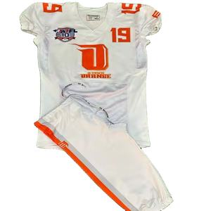 Uniforme de fútbol americano personalizado de la mejor calidad Jersey de diseño de sublimación de secado rápido a la venta - Product Image 1