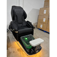 Appareil de pédicure électrique magnétique à jet de chaleur, 110-240V, forme personnalisée, fibre de verre/cuir, réglage automatique et manuel, confortable