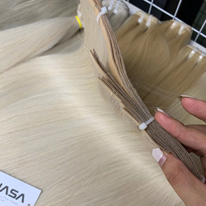 Extensiones de Cabello Humano Vietnamita Adhesivas (Tape-In) 100g 60cm de Largo, Súper Doble Trama, Paquetes a Granel, Proveedores de Vietnam - Product Image 1