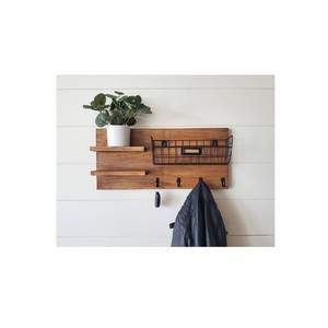 Wooden <b>Key</b> <b>Hook</b> Classic <b>Wall</b> Organizer Crafted to Enhance Residential Entry Areas with Practical Decorative Elegance - Product Image 4