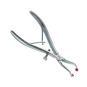 Pince manuelle d'écartement de couronnes dentaires, forceps d'extraction orthodontique en acier inoxydable à finition mate, pince à bec pour retirer les couronnes dentaires - Product Image 4