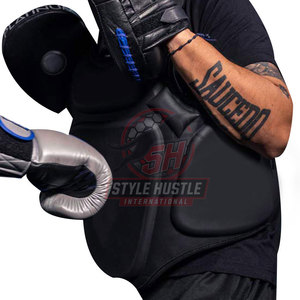 Protector de Pecho para Boxeo Ajustable en Tamaño, con Logotipo Personalizado, Hecho en Pakistán, en Oferta - Product Image 5