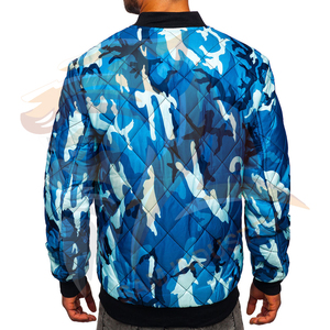 Hot Selling Custom Logo Embroidered Bomber Winter Jacket High Quality <b>Waterproof</b> <b>Warm</b> Bomber Winter Jacket - Product Image 3