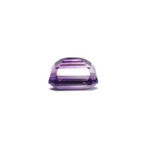 Natural Emerald Cut Amethyst Loose Gemstone 11.45 Carat for Fine Jewelry - Product Image 3