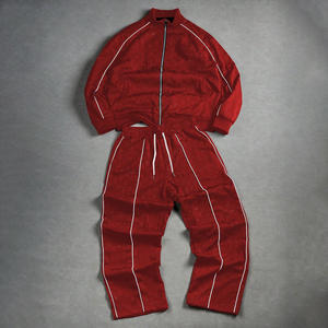 Conjuntos de chándal de nailon y poliéster, cortavientos, para ropa deportiva al aire libre - Product Image 1