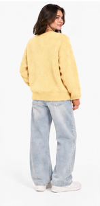 Pull en mohair vintage pour homme, surdimensionné, à rayures, col rond, tricoté à la main, jacquard, tricot d'hiver, OEM, ODM, design personnalisé - Product Image 3