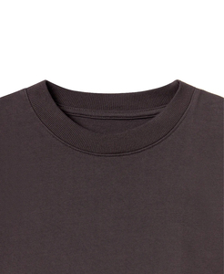 Camisetas de hombre de algodón 100% de alto gramaje, manga corta, estilo urbano, corte holgado, diseño de 2 paneles, lavado ácido, estampado DTG, tallas grandes - Product Image 5