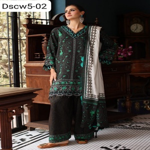 Ropa salwar kameez de India y Pakistán para el invierno, vestidos para damas, tela de calidad de exportación. - Product Image 1
