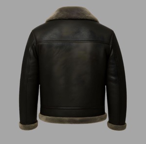 TOPSHOW 2026 Blouson Moto Homme en Daim de Qualité, Décontracté, Printemps, Réversible, Teint en Pièce, à Capuche, Imperméable et Respirant, Haute Performance - Product Image 2