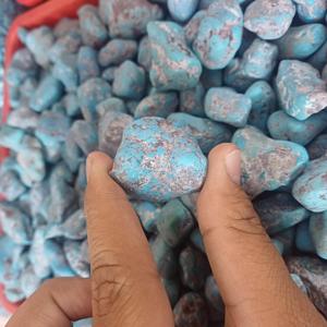 Lote de Turquesa Natural Kingman en Bruto - Venta al por Mayor de Piedras Preciosas Azules Crudas de Arizona - Product Image 2