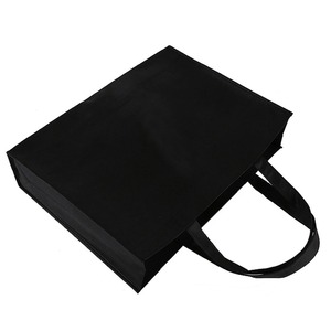 Sacs fourre-tout personnalisés 100% coton légers avec fermeture éclair et poignée d'épaule, sacs promotionnels publicitaires de haute qualité - Product Image 3