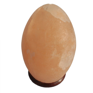 Lampe décorative en sel de l'Himalaya rouge naturel, style bien-être, pour la maison, la table, la chambre, le salon, éclat chaleureux - Product Image 4