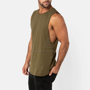 Premium Quality <b>Men's</b> Gym <b>Singlet</b> Hot Selling Customized Design <b>Men</b> Gym <b>Singlets</b> <b>For</b> Sale - Product Image 2