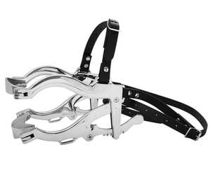 Spéculum buccal complet pour cheval avec sangles en cuir, équipement vétérinaire pour agriculteurs GUJJAR SURGICAL INTERNATIONAL - Product Image 2