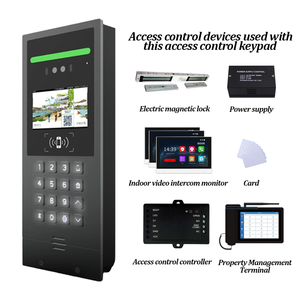 جرس باب فيديو مع كاميرا عالية الدقة ونظام تحكم بالوصول عبر تقنية RFID للفلل والمكاتب - Product Image 6