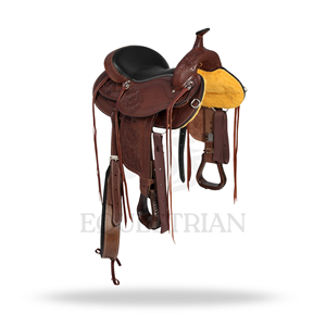 Silla de Montar Western Haflinger, Silla de Montar para Caballos, Equipo Ecuestre - Product Image 3