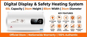 Calentador de Agua Eléctrico de Pared de 40L, Clase A++, Ahorro de Energía, para Uso Doméstico y Hotelero - Product Image 4