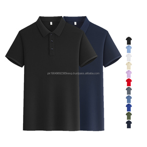Camisa Polo de Uniforme de Golf Personalizada para Hombre, Nuevo Diseño con Logotipo Bordado, Color Sólido, Hecha de Poliéster - Product Image 1