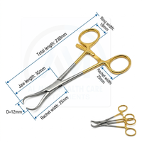 Pince à os manuelle Al Mida Healthcare, instrument chirurgical certifié CE Classe I, outil de chirurgie générale AMHC-Orhto-06, garantie à vie