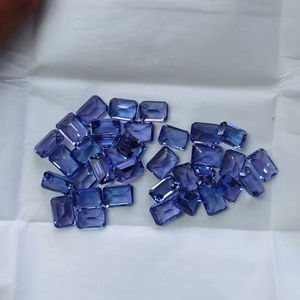 แทนซาไนต์สีน้ำเงินธรรมชาติ 7x5 มม. ทรงแปดเหลี่ยม คุณภาพดีที่สุด พลอยหลวมสำหรับทำเครื่องประดับ - Product Image 5