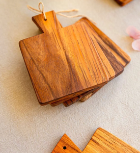Acacia Wood Coasters Style Table Decoration Accessories Custom Sublimation Eco-Friendly Heat Resistant Wood Coaster - Product Image 5