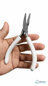 Alicates de Punta Plana de Acero Inoxidable, Herramienta Profesional para Hacer Joyas, Alicates para Doblar Alambre, Herramienta Manual Duradera - Product Image 6