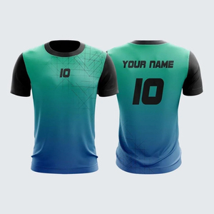 ชุดฟุตบอลสั่งทำยอดนิยม พิมพ์ลายแบบซับลิเมชั่น เสื้อแข่งแขนสั้น แห้งเร็ว ระบายอากาศได้ดี ผลิตจากโพลีเอสเตอร์ ชุดทีมสโมสร - Product Image 4