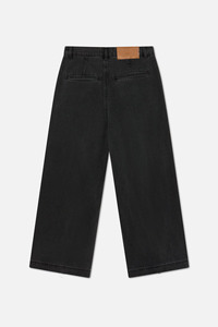 Pantalones Vaqueros Anchos de Mezclilla Azul Oscuro para Hombre, Cintura Alta, Corte Holgado, Cierre de Botones, 100% Algodón, Estilo Vintage Desgastado, Casual, Otoñal - Product Image 2