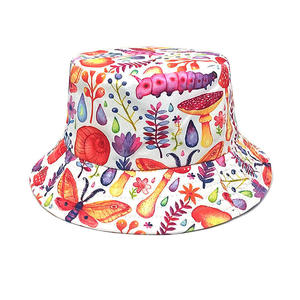 Custom logo Multi Color Optional Men Women's Bucket <b>Hat</b> <b>Summer</b> Fishing <b>Hats</b> Outdoor - Product Image 2
