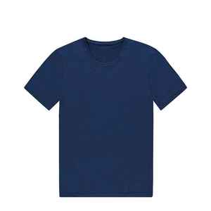 Camiseta Casual de Hombre, Cuello Redondo, Lana Merino Blanca, Nueva, Personalizada de Fábrica - Product Image 5