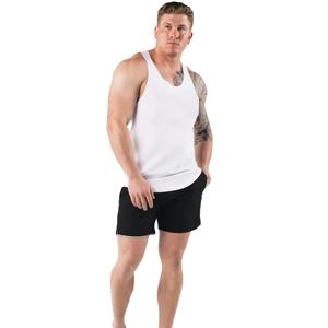 เสื้อกล้ามผู้ชาย สตรีทแวร์ แขนกุด เสื้อยืดออกกำลังกายฤดูร้อน ผ้าฝ้ายผสม ระบายอากาศได้ดี เสื้อกีฬา เสื้อเวสต์ออกกำลังกาย ฟิตเนส เทรนนิ่ง และสไตล์ลำลองประจำวัน - Product Image 1