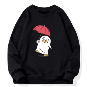Sweat-shirt à capuche pour femmes, nouvelle qualité, Gintama Elizabeth, sweat-shirt à capuche avec motif Kawaii, sweat-shirt à col rond, sweat-shirt à capuche avec imprimé canard mignon - Product Image 1