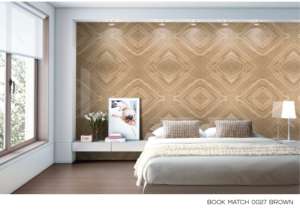 กระเบื้องพอร์ซเลนผิวมันเงาหรูหรา ขนาด 600x1200 มม. รูปแบบแผ่นใหญ่ คุณภาพพรีเมียม ผิวขัดเงา สำหรับตกแต่งผนัง พื้น ภายในและภายนอกอาคาร - Product Image 3