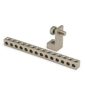 Customized Earth Neutral Screw Link Aluminum Bar Splice Reducer Terminal Block Connector Metal Terminal Blocks - Product Image 4