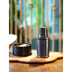 Botella de Cobre Martillado con Acabado en Níquel Negro, Estilo Moderno, para Bebidas, Botella de Agua, Artículos para Bebidas, Estilo Saludable, Última Tendencia - Product Image 4