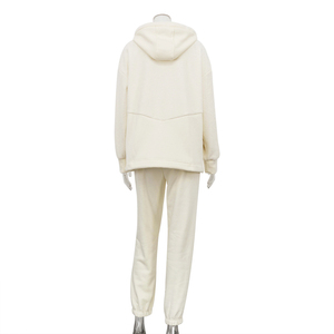 Autumn American Streetwear Brand High Street Hooded Fleece Sweatshirt Loose Zipper <b>Cardigan</b> <b>Men</b> Solid 100% 3D Embroidery - Product Image 5