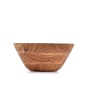 Bol de présentation peu profond en bois d'acacia fait main, vente en gros |   Moradabad Inde - Product Image 3