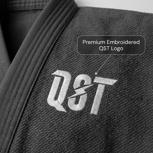 Conjunto de Uniforme de Karate Gris, Chaqueta, Pantalones y Cinturón de Artes Marciales para Hombres y Mujeres, para Entrenamiento, Dojo, Competencia, Kimono al por Mayor - Product Image 2