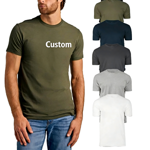 Camiseta de Hombre de Tela Suave, Personalizada, Moda de Verano, Unisex, Alta Calidad, 100% Algodón, Diseño Liso Personalizado al por Mayor, Colores Únicos - Product Image 1