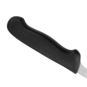 Couteaux à désosser la viande professionnels avec manche texturé noir, lame argentée fine et pointue, et poignée ergonomique pour la transformation de la volaille - Product Image 2