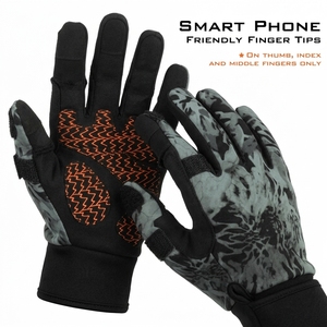 Gants de pêche intelligents avec protection UV, silicone antidérapant, respirants et légers, fermeture à enfiler, design unisexe - Product Image 6