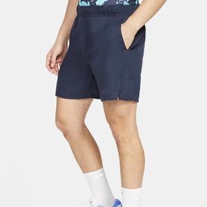 Shorts de sport décontractés pour homme style urbain été, en tissu Oxford, séchage rapide, taille élastique, couleur unie, coupe ample - Product Image 2