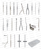Ensemble d'instruments chirurgicaux manuels de rhinoplastie de 57 pièces en acier inoxydable allemand, comprenant des Cottle, Fomon, Joseph, Killian, des spéculums nasaux et des ostéotomes