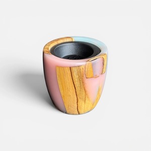 Premium Wooden Resin Arabic Mabkhara Luxury Handmade Incense Burner for Burning <b>Oud</b> <b>Bakhoor</b> with Decorative Finish Home - Product Image 2
