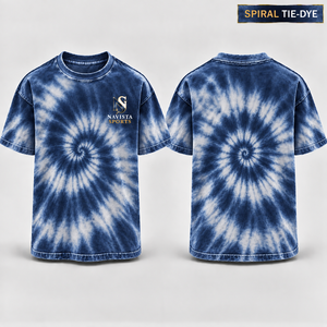 เสื้อยืด NAVISTA SPORTS ทรงปกติสำหรับผู้ชาย ผ้าฝ้าย 100% คอกลม สไตล์สตรีทแวร์ พิมพ์ลายซิลค์สกรีนด้านหน้าแบบ Acid Wash ระบายอากาศได้ดี - Product Image 3