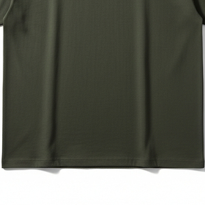 T-shirt surdimensionné 100 % coton pour homme, haute qualité, poids lourd, épaules tombantes, streetwear, impression personnalisée, hauts vierges - Product Image 3